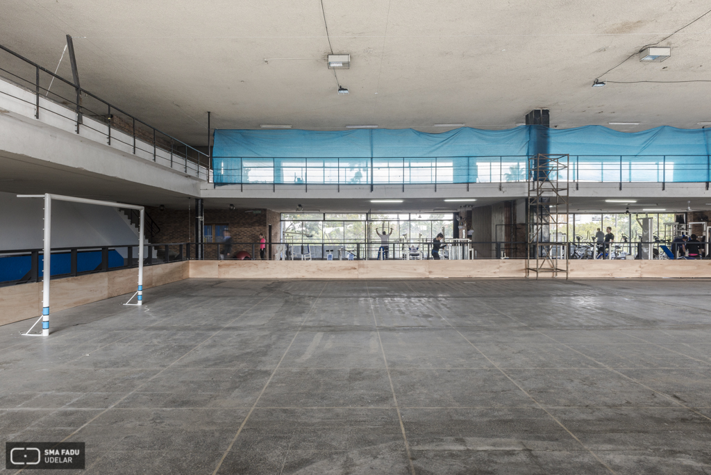 Club Salto-Uruguay, arq. RODRÍGUEZ FOSALBA, C. A., Salto, Uy. 1958. Foto: Julio Pereira 2016.