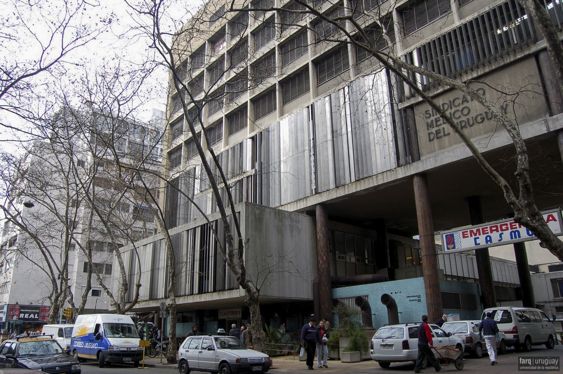 Sanatorio Dr. Ma. Fosalba-CASMU, arqtos. ALTAMIRANO, A. MIERES MURÓ J.M., VILLEGAS BERRO, F., 1949, Montevideo, Foto:  Tano Marcovecchio 2007