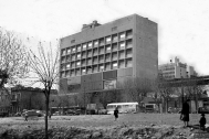 Sanatorio Dr. Ma. Fosalba-CASMU, arqtos. ALTAMIRANO, A. MIERES MURÓ J.M., VILLEGAS BERRO, F., 1949, Montevideo, Foto: Archivo SMA-FADU
