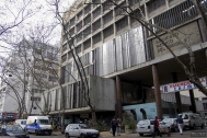 Sanatorio Dr. Ma. Fosalba-CASMU, arqtos. ALTAMIRANO, A. MIERES MURÓ J.M., VILLEGAS BERRO, F., 1949, Montevideo, Foto:  Tano Marcovecchio 2007