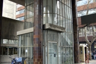 Sanatorio Dr. Ma. Fosalba-CASMU, arqtos. ALTAMIRANO, A. MIERES MURÓ J.M., VILLEGAS BERRO, F., 1949, Montevideo, Foto:  Tano Marcovecchio 2007