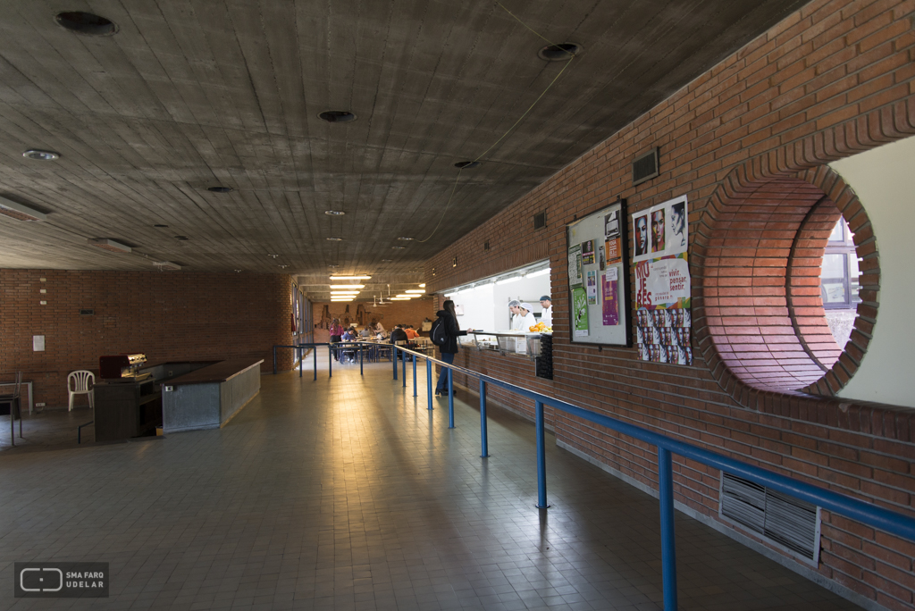 Comedor Universitario Nº2, Arq. A. Cravotto y Taller, 1965, Montevideo, Foto: Julio Pereira, 2015