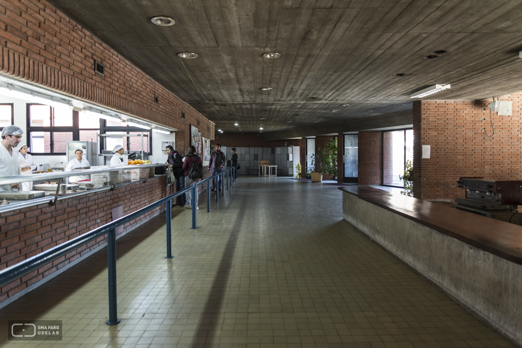 Comedor Universitario Nº2, Arq. A. Cravotto y Taller, 1965, Montevideo, Foto: Julio Pereira, 2015