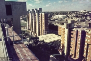 Conjunto de Viviendas Complejo Bulevar Artigas, CCU: arqs. BASCANS R., SPRECHMANN T., VIGLIECCA H., VILAAMIL A., 1971-1974, Montevideo, Foto: s/d Archivo SMA