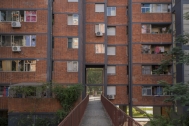 Complejo Bulevar Artigas, Bascans, Sprechmann, Vigliecca, Villaamil, Centro Cooperativista Uruguayo, 1971-74, Montevideo.