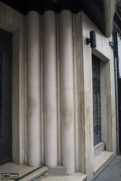 Oficinas Dirección General de Catastro, arq. LACONICH Newton, 1938 original-1949 ampliación, Montevideo, Foto: Silvia Montero 2015