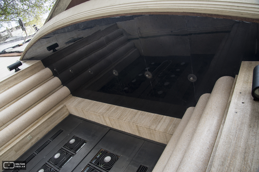 Oficinas Dirección General de Catastro, arq. LACONICH Newton, 1938 original-1949 ampliación, Montevideo, Foto: Silvia Montero 2015