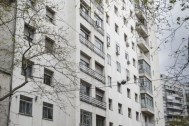 Vivienda de Apartamentos 14 de Mayo, ARBELECHE B. y CANALE M.A., 1947, Montevideo, foto: Silvia Montero 2015