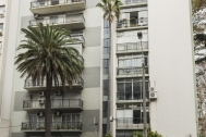 Edificio Cruz del Sur, De los Campos, Puente y Tournier, Arqs, Montevideo 1953. Foto Nacho Correa 2015