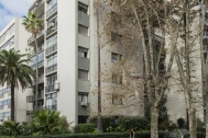 Edificio Cruz del Sur, De los Campos, Puente y Tournier, Arqs, Montevideo 1953. Foto Nacho Correa 2015