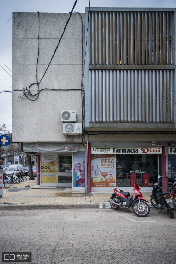 Edificio Dini, arq. DUFAU, Ruben, Tacuarembó, Uy. Foto: Nacho Correa 2016.