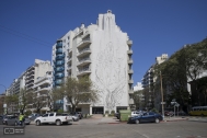 Edificio El Indio,Arq. J. Caprario, Montevideo 1946. Foto: Nacho Correa 2015