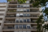 Edifico de Apartamentos El Pais-El Plata, arqtos. De Los Campos, Puente y Tournier,1938 Montevideo, Foto:Silvia Montero 2010