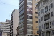 Edificio Ovalle, arq. PINTOS RISSO Walter, 1956, Montevideo, Foto: Tano Marcovecchio 2008.