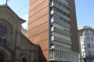 Edificio Ovalle, arq. PINTOS RISSO Walter, 1956, Montevideo, Foto: Tano Marcovecchio 2008.