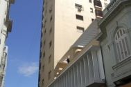 Edificio Ovalle, arq. PINTOS RISSO Walter, 1956, Montevideo, Foto: Tano Marcovecchio 2008.