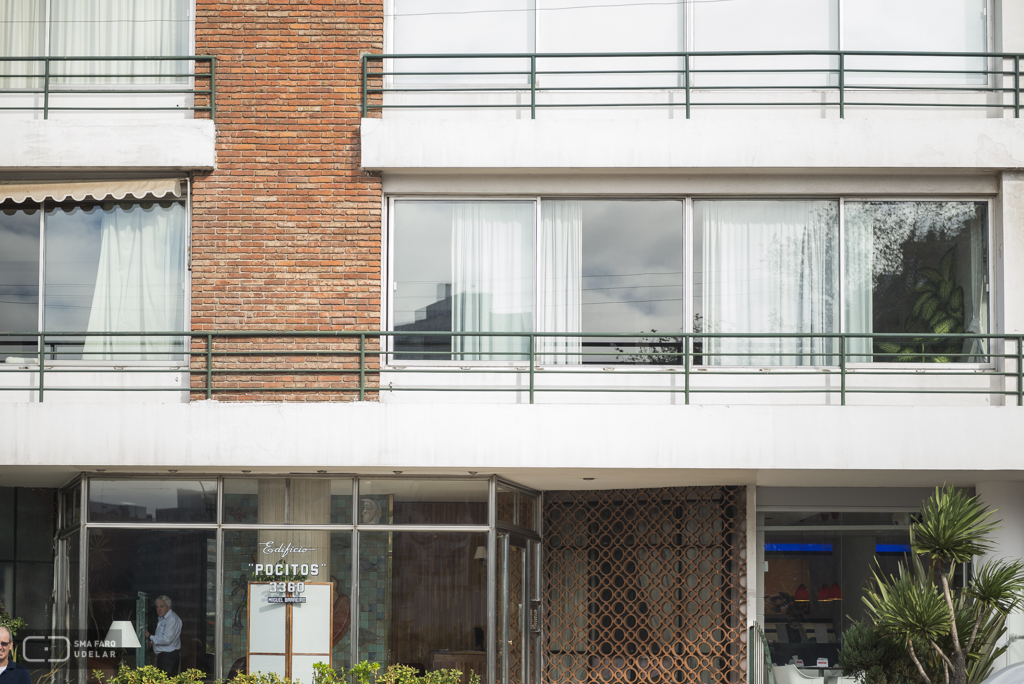 Edificio Pocitos, Arq. Pintos Risso, Montevideo 1951. Foto: Nacho Correa 2015