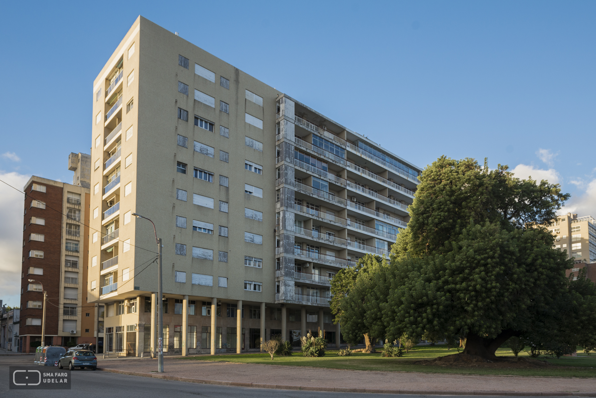 Edificio Roma Portofino Nervi, Pintos Riso,1954-66-Montevideo. Fotos Nacho Correa 2015