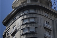 Edificio de apartamentos Tapie, arq. VAZQUEZ ECHEVESTE Alfredo, 1936, Montevideo, Foto: Nacho Correa 2011