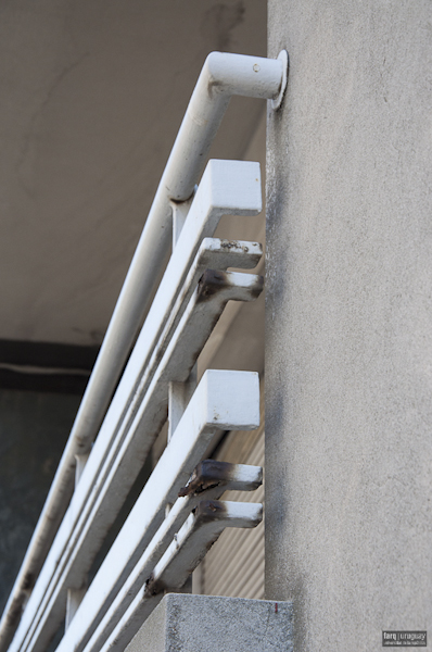 Vivienda de apartamentos Zecchi, arq. FERNANDEZ LAPEYRADE, 1943, Montevideo, Foto: Tano Marcovecchio 2010