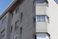 Vivienda de apartamentos Zecchi, arq. FERNANDEZ LAPEYRADE, 1943, Montevideo, Foto: Tano Marcovecchio 2010