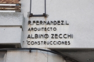 Vivienda de apartamentos Zecchi, arq. FERNANDEZ LAPEYRADE, 1943, Montevideo, Foto: Tano Marcovecchio 2010