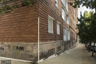 Viviendas de Apartamentos Edificio de Renta del BSE, Arqs. B. ARBELECHE, I. DIGHIE, 1952, Montevideo, Uruguay. Foto: Dané Latchinian, 2014.