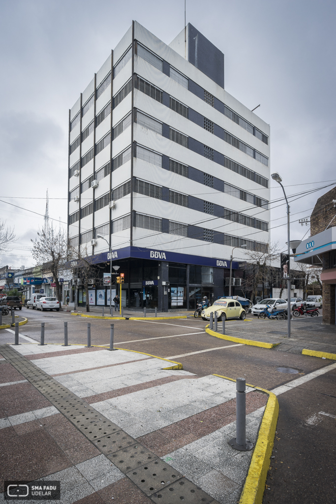 Edificio del Litoral, arq. RÍOS DEMALDE, Lucas, Tacuaremó, Uy. 1962. Foto: Nacho Correa 2016.