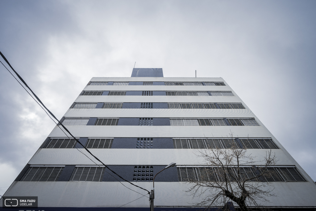 Edificio del Litoral, arq. RÍOS DEMALDE, Lucas, Tacuaremó, Uy. 1962. Foto: Nacho Correa 2016.