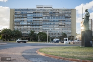 Edificio Eolo-Vulcano, Arq. Pintos Riso, 1954-66, Montevideo, Foto: Nacho Correa 2015