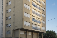 Edificio Eolo-Vulcano, Arq. Pintos Riso, 1954-66, Montevideo, Foto: Nacho Correa 2015