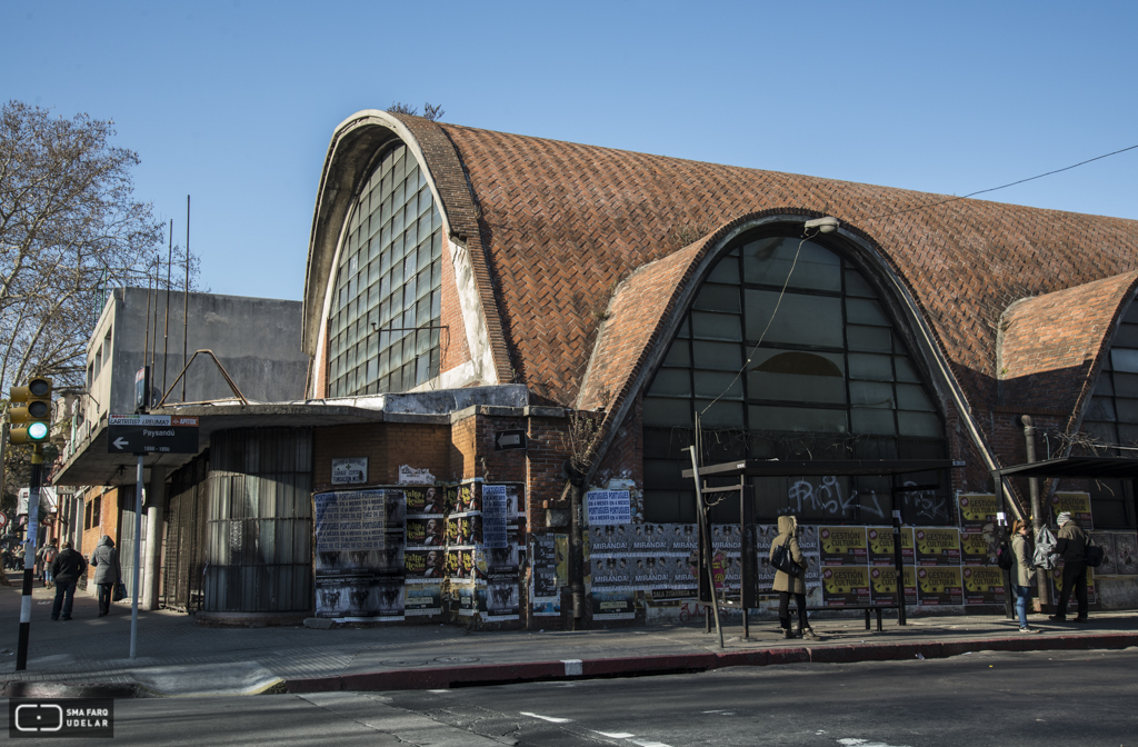 Garage Asistencia Pública Nacional, arq. VILAMAJÓ Julio, 1931, Montevideo, Foto: Silvia Montero 2015