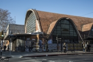 Garage Asistencia Pública Nacional, arq. VILAMAJÓ Julio, 1931, Montevideo, Foto: Silvia Montero 2015