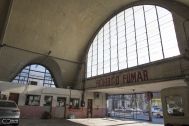 Garage Asistencia Pública Nacional, arq. VILAMAJÓ Julio, 1931, Montevideo, Foto: Silvia Montero 2015