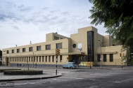 Escuela de la Construcción IEC, arqs. SIERRA MORATÓ y VIGOUROUX, 1939, Montevideo, Foto: Silvia Montero 2014