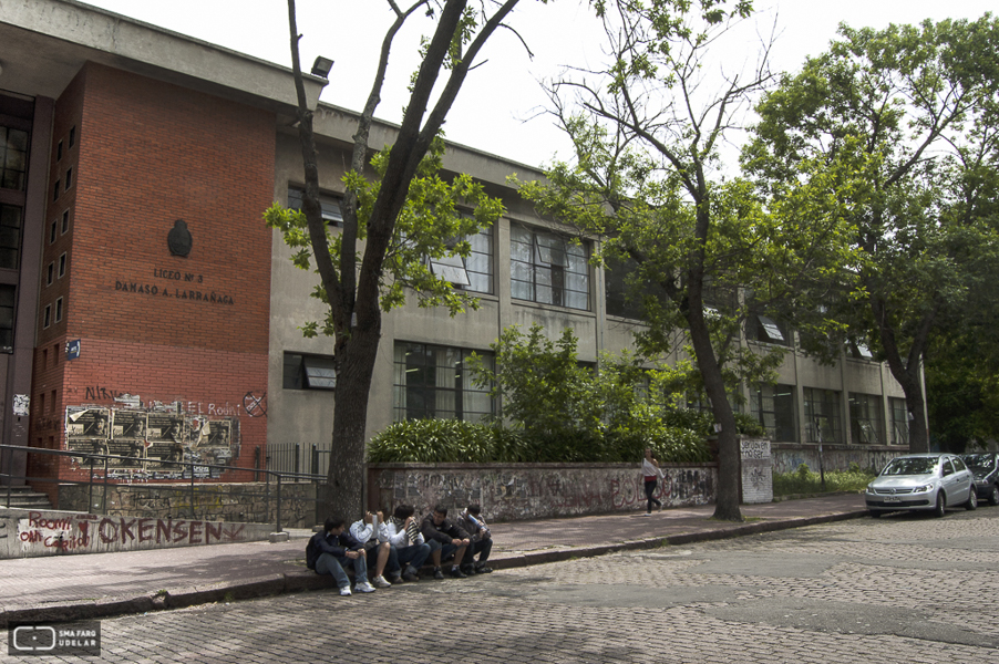 Liceo Dámaso A. Larrañaga, arq. SCHEPS José Dir. Gral Arq. Mº Obras Públicas, 1951-1956, Montevideo, Foto: Verónica Solana 2010