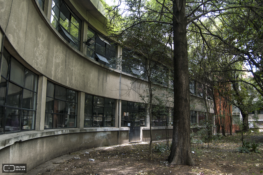 Liceo Dámaso A. Larrañaga, arq. SCHEPS José Dir. Gral Arq. Mº Obras Públicas, 1951-1956, Montevideo, Foto: Verónica Solana 2010