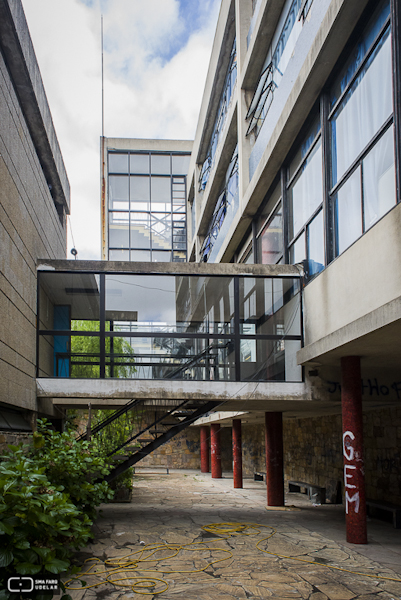 Liceo No 2 Hector Miranda, arqs. ACOSTA E., BRUM H., CARERI C., STRATTA A., 1956, Montevideo, Foto: Tano Marcovecchio 2012