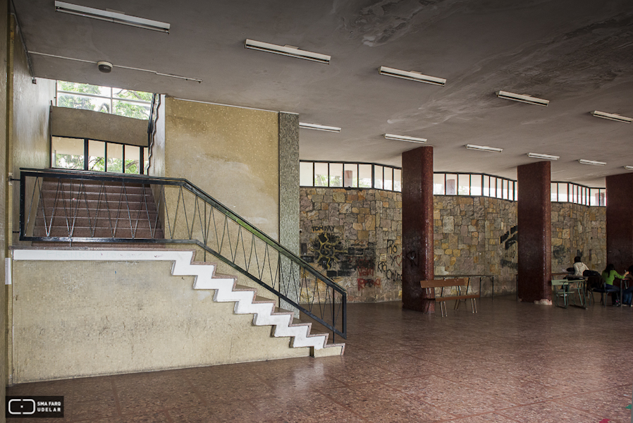 Liceo No 2 Hector Miranda, arqs. ACOSTA E., BRUM H., CARERI C., STRATTA A., 1956, Montevideo, Foto: Tano Marcovecchio 2012