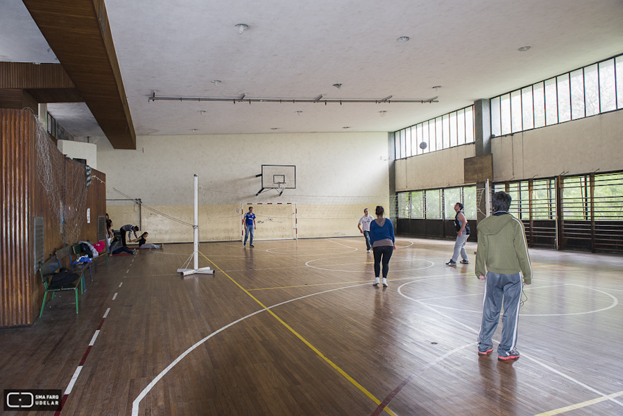 Liceo No 2 Hector Miranda, arqs. ACOSTA E., BRUM H., CARERI C., STRATTA A., 1956, Montevideo, Foto: Tano Marcovecchio 2012