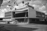 Liceo No 2 Hector Miranda, arqs. ACOSTA E., BRUM H., CARERI C., STRATTA A., 1956, Montevideo, Foto: Archivo SMA- digitalizac. Danae Latchinian 2014