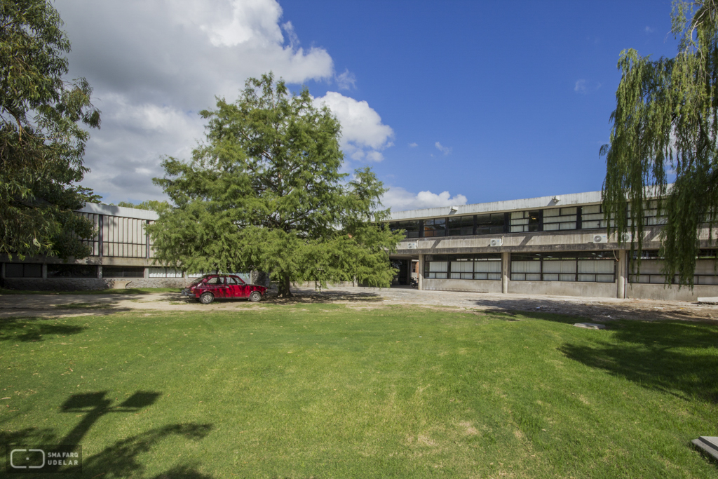 Liceo Nueva Helvecia, s/d Direccción gral. de Arquitectura MOP, Nueva Helvecia, Colonia, Uruguay, 1965. Foto Nacho Correa 2014