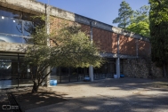 Liceo Agustín Urbano Indarte Curuchet, Arq. Bergamino, A., Arq. Brum, H. Rosario, Colonia, Uruguay, 1968-71. Foto Nacho Correa, 2014