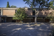 Liceo Agustín Urbano Indarte Curuchet, Arq. Bergamino, A., Arq. Brum, H. Rosario, Colonia, Uruguay, 1968-71. Foto Nacho Correa, 2014