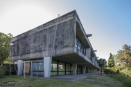 Liceo Agustín Urbano Indarte Curuchet, Arq. Bergamino, A., Arq. Brum, H. Rosario, Colonia, Uruguay, 1968-71. Foto Nacho Correa, 2014