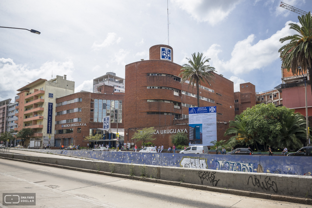 Sanatorio Médica Uruguaya, Arqs. CHAPPE Walter y POZZI Adolfo, 1976, Montevideo, foto: Nacho Correa 2014