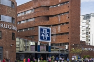 Sanatorio Médica Uruguaya, Arqs. CHAPPE Walter y POZZI Adolfo, 1976, Montevideo, foto: Nacho Correa 2014