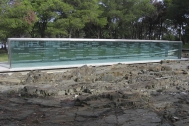 Memorial de los Desaparecidos, arqs. KOHEN Martha y OTERO Ruben, Parque Vaz Ferreira, Cerro, 1998 (concurso), Foto: Andrea Sellanes 2014