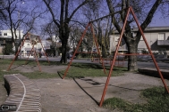 Plaza de los Olímpicos. Montevideo, Foto: Ruffo Martinez 2000