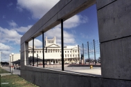 Plaza 1º de Mayo, arq. COMERCI Francesco, 1996, Montevideo, Foto: Danaé Latchinián 1998